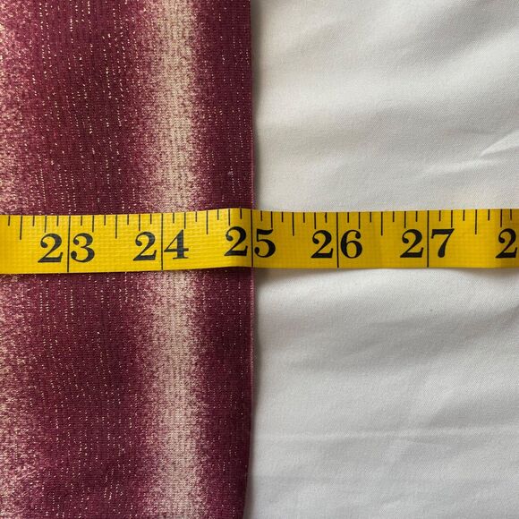 Maurices Multicolor Striped Short Sleeve Round Neck Shirt Size Large Women’s - Picture 10 of 10